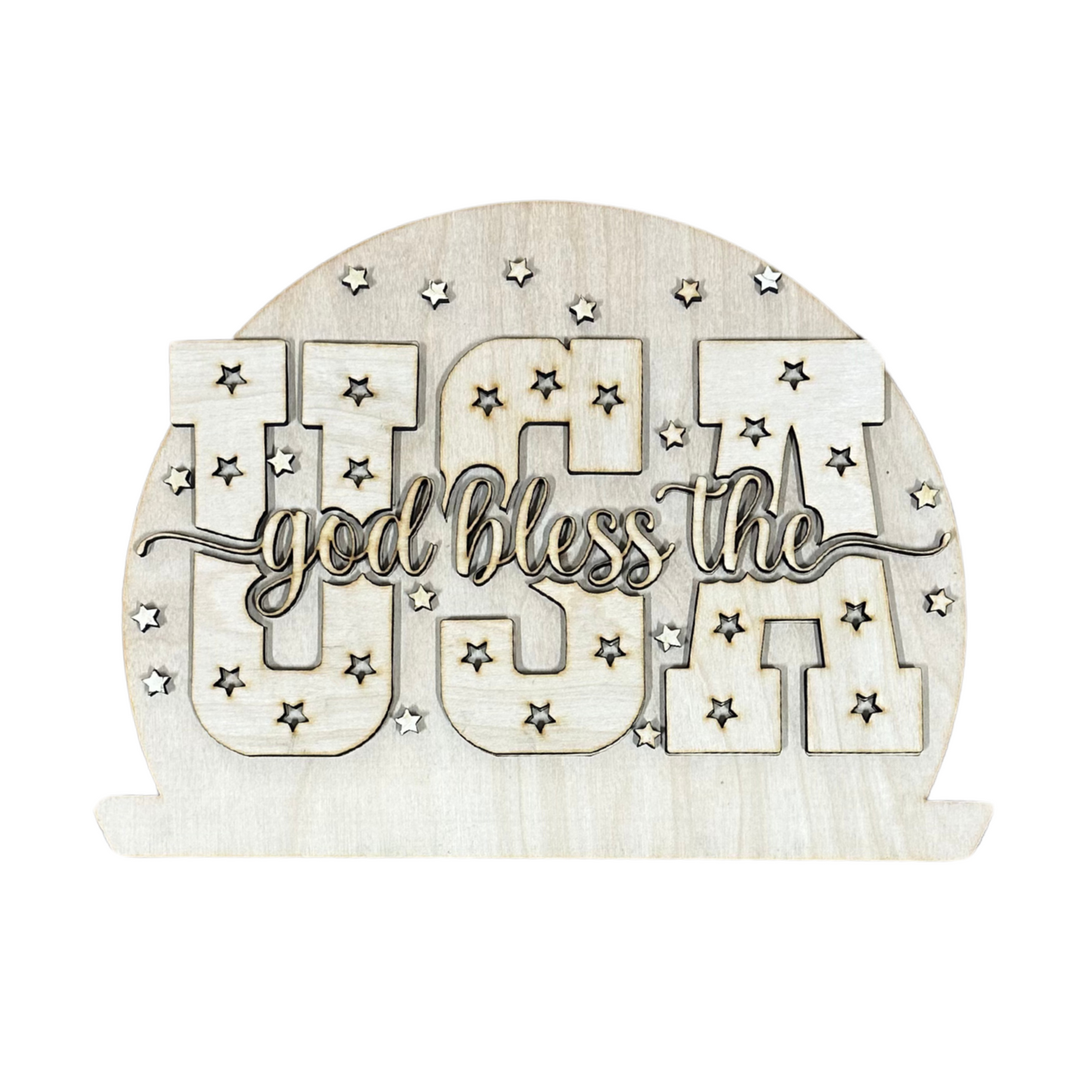 Make your door the star of the show with this Interchangeable Door Hanger!