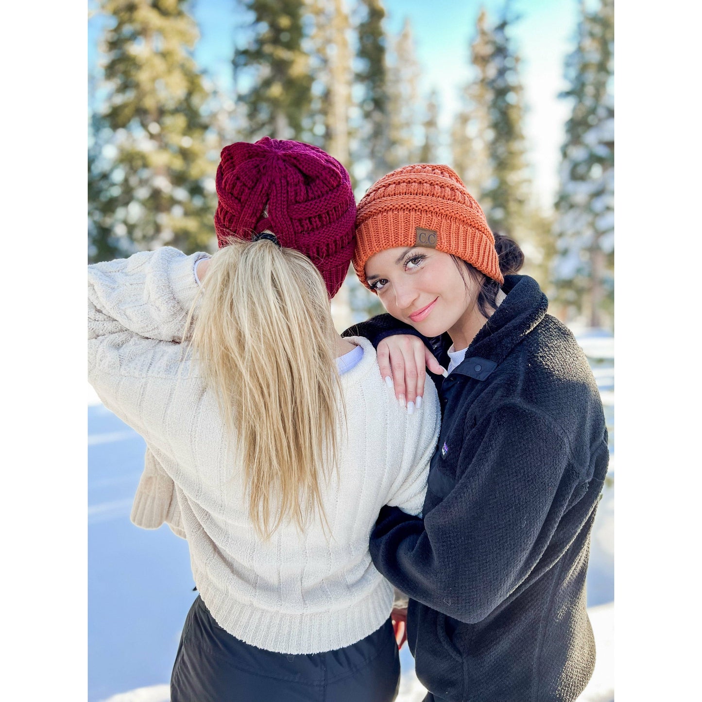 Criss-Cross Knit Beanie CCB1: Lt. Grey