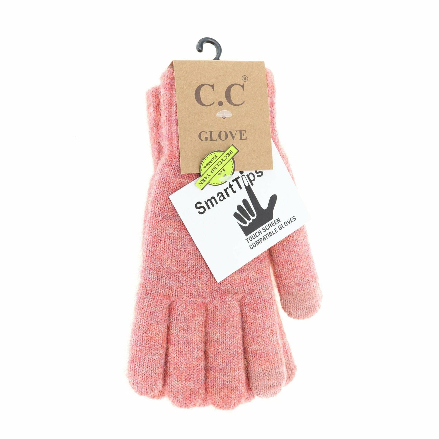 Soft Knit C.C Gloves G9021: Heather Moss
