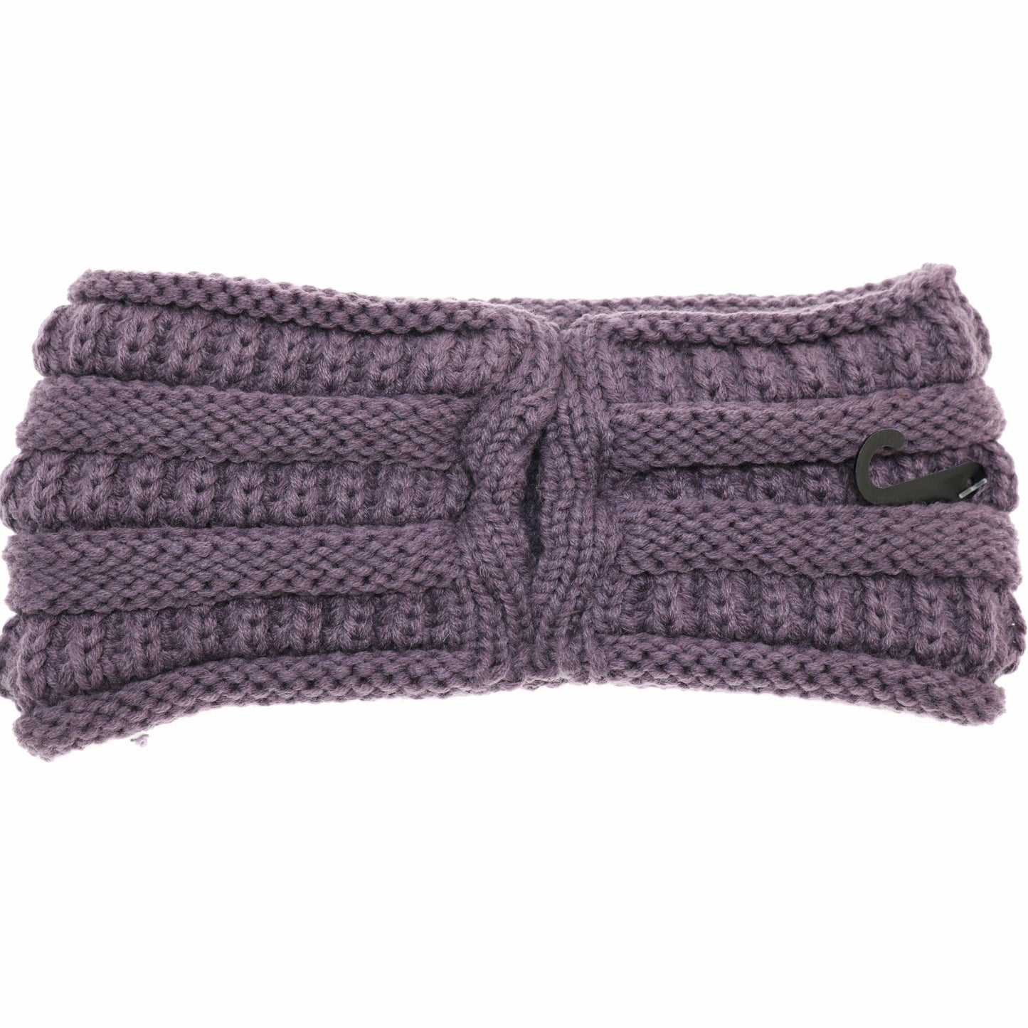 Solid Ribbed Ponytail Headband HB21: Azalea