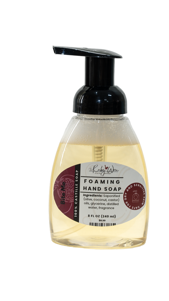 Natural Foaming Hand Soap – Small Batch, Moisturizing & Gentle for Sensitive Skin