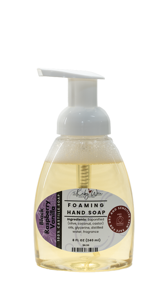 Natural Foaming Hand Soap – Small Batch, Moisturizing & Gentle for Sensitive Skin