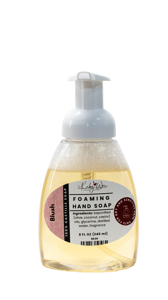 Natural Foaming Hand Soap – Small Batch, Moisturizing & Gentle for Sensitive Skin