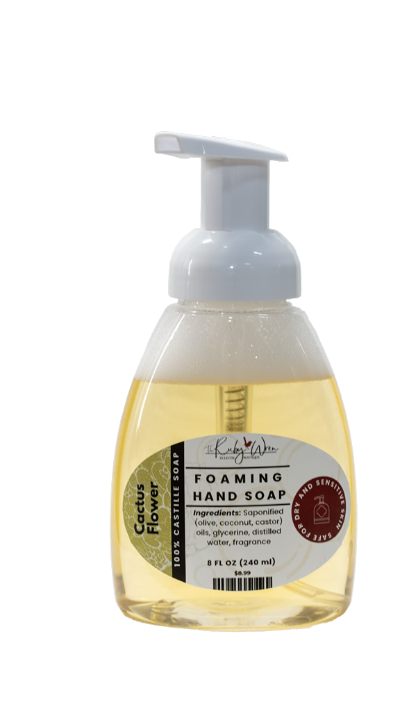Natural Foaming Hand Soap – Small Batch, Moisturizing & Gentle for Sensitive Skin