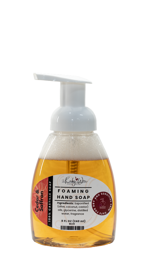 Natural Foaming Hand Soap – Small Batch, Moisturizing & Gentle for Sensitive Skin