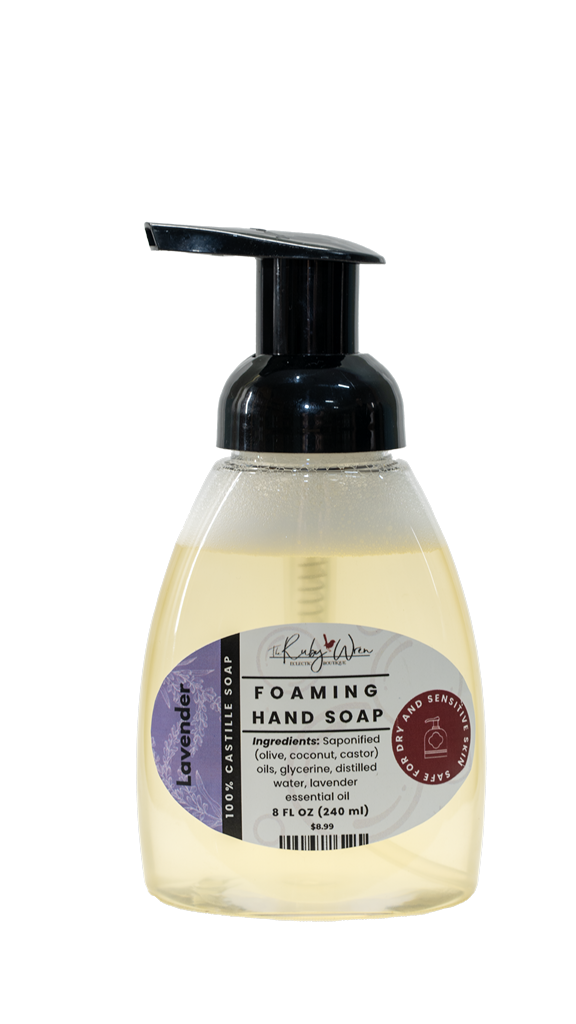 Natural Foaming Hand Soap – Small Batch, Moisturizing & Gentle for Sensitive Skin