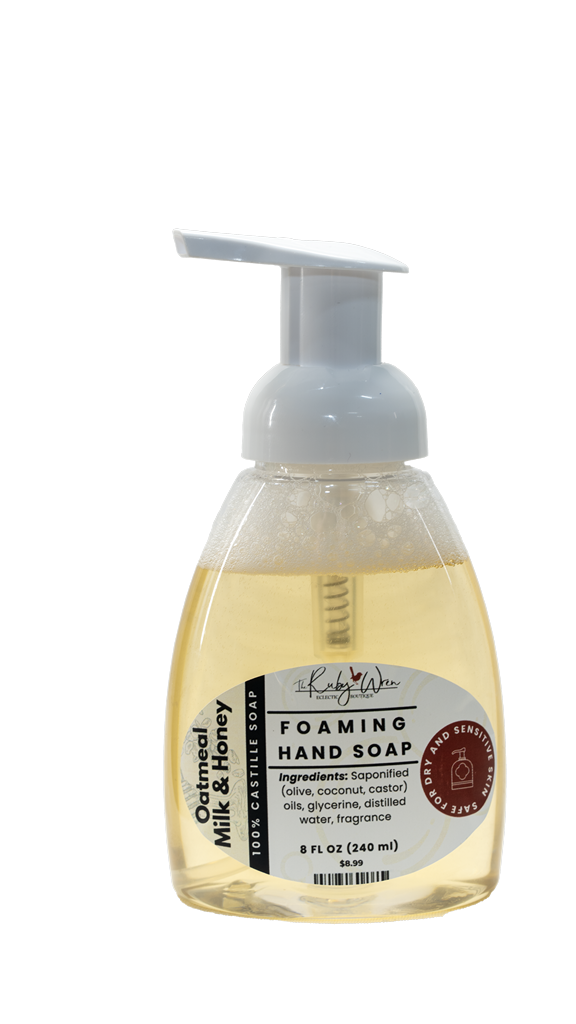 Natural Foaming Hand Soap – Small Batch, Moisturizing & Gentle for Sensitive Skin