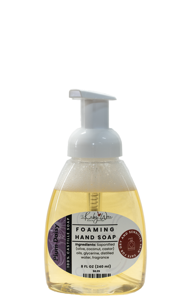 Natural Foaming Hand Soap – Small Batch, Moisturizing & Gentle for Sensitive Skin