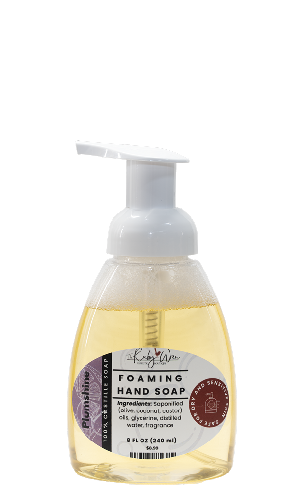 Natural Foaming Hand Soap – Small Batch, Moisturizing & Gentle for Sensitive Skin