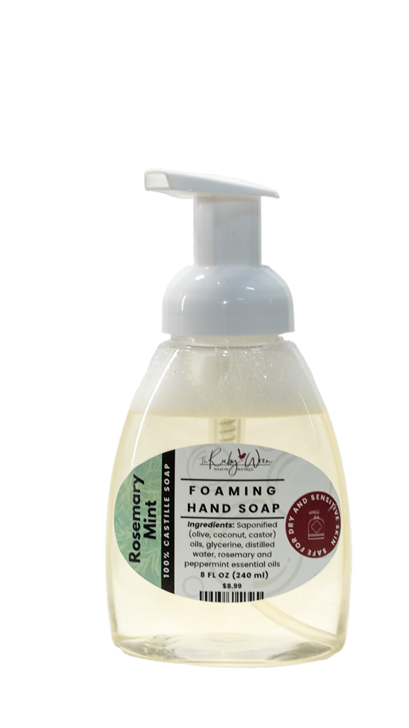 Natural Foaming Hand Soap – Small Batch, Moisturizing & Gentle for Sensitive Skin
