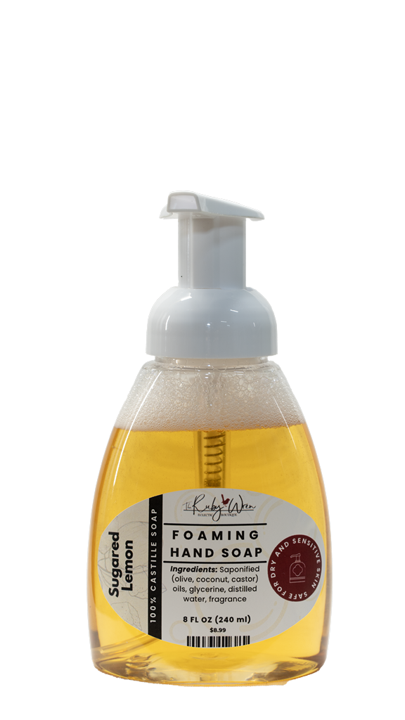 Natural Foaming Hand Soap – Small Batch, Moisturizing & Gentle for Sensitive Skin