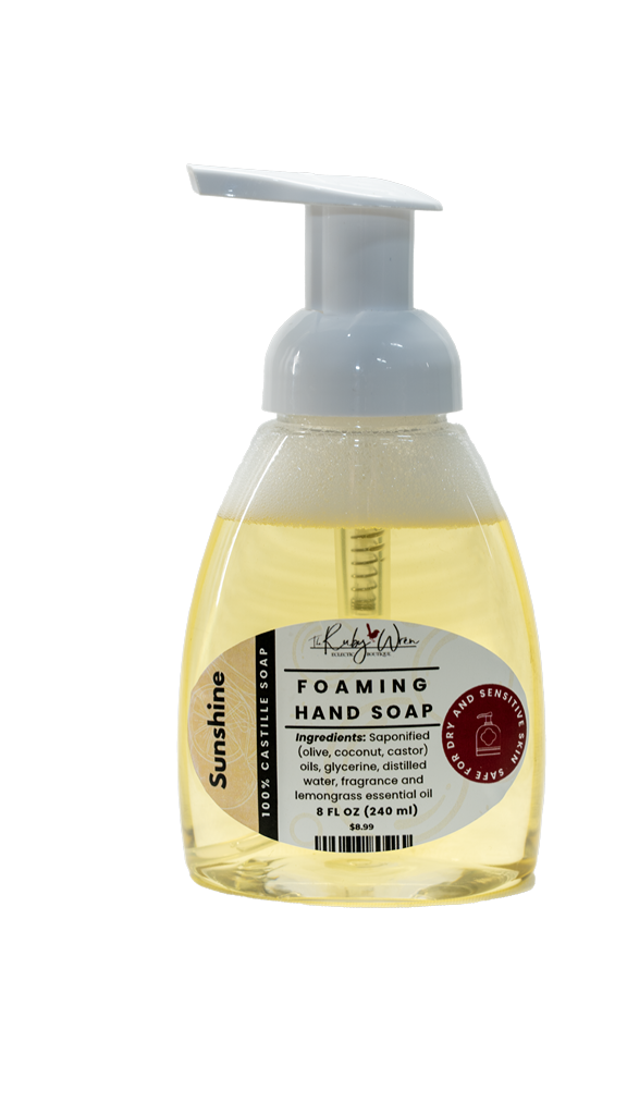 Natural Foaming Hand Soap – Small Batch, Moisturizing & Gentle for Sensitive Skin