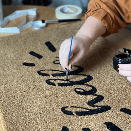 Painted Doormat