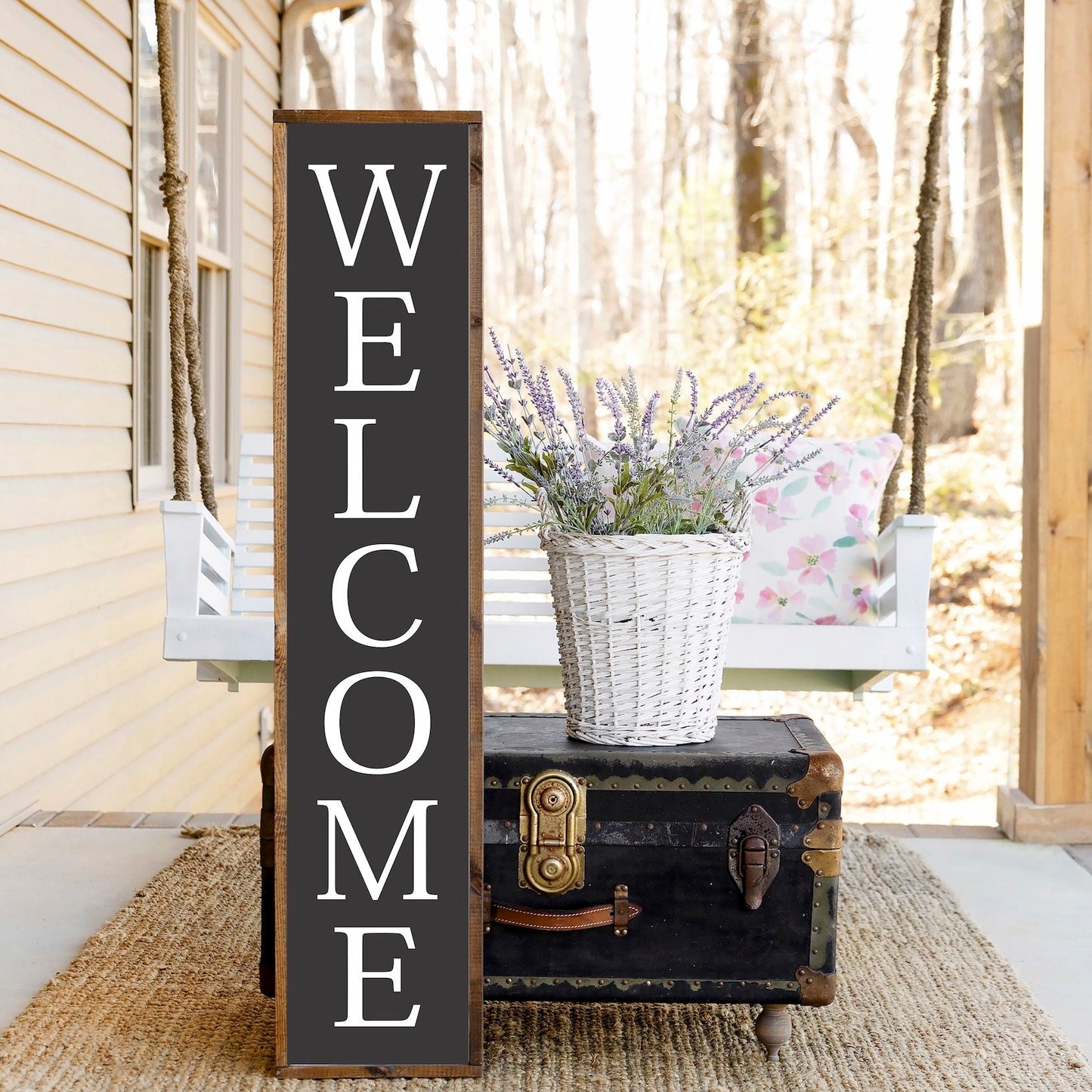 Front Door Welcome Board