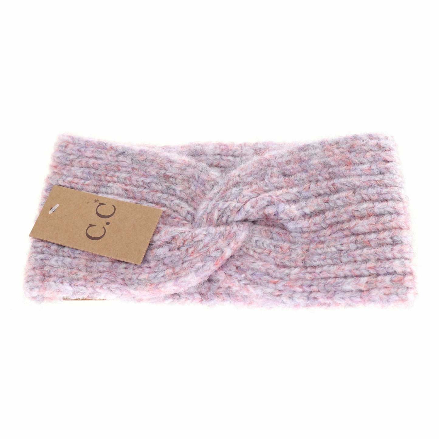 Soft Ribbed Head Wrap HW2074: Cotton Candy Multi