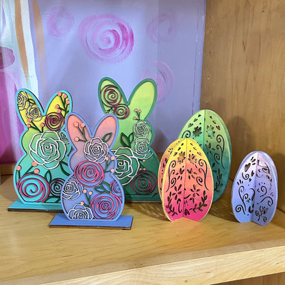 🌸 3D Floral Bunny or Decorative Egg Workshop 🌸