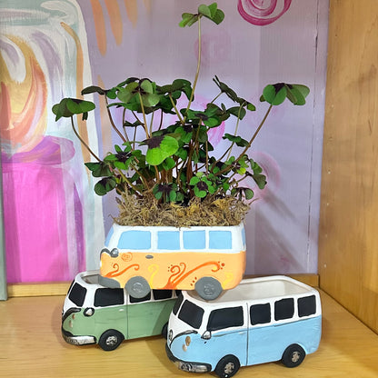 ☘️ Lucky VW Bus Planter Workshop 🚐