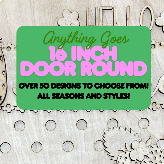 3D Door Hanger 16 inch
