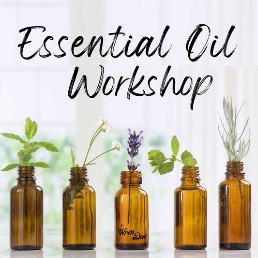 Essential Oil Workshop • Saturday, August 10 • 12-1pm