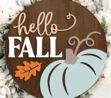 Fall/Halloween Door Hanger Workshop •16 inch