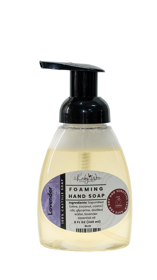 Natural Foaming Hand Soap – Small Batch, Moisturizing & Gentle for Sensitive Skin