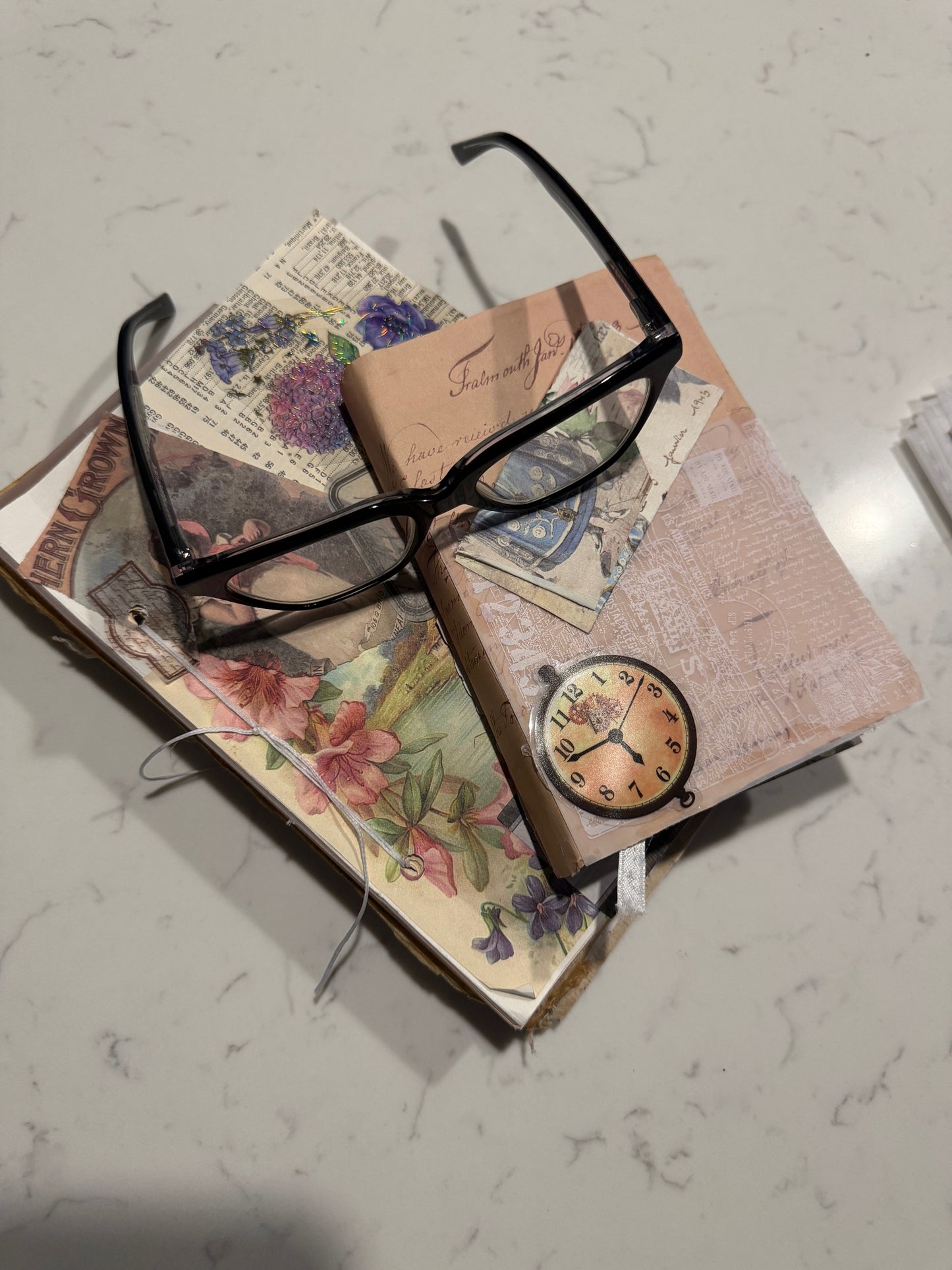 Found & Bound: A Curated Junk Journal Workshop