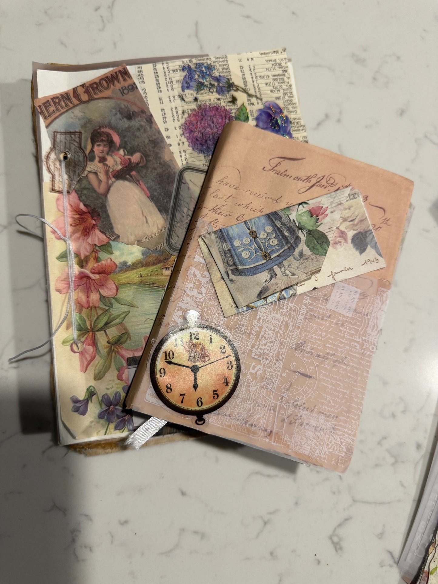 Found & Bound: A Curated Junk Journal Workshop