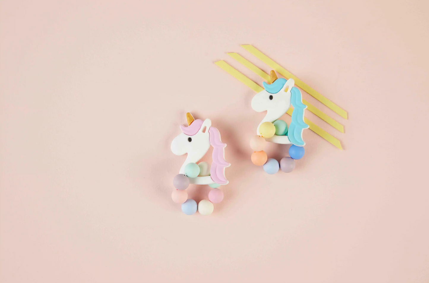 Blue Unicorn Silicone Teether