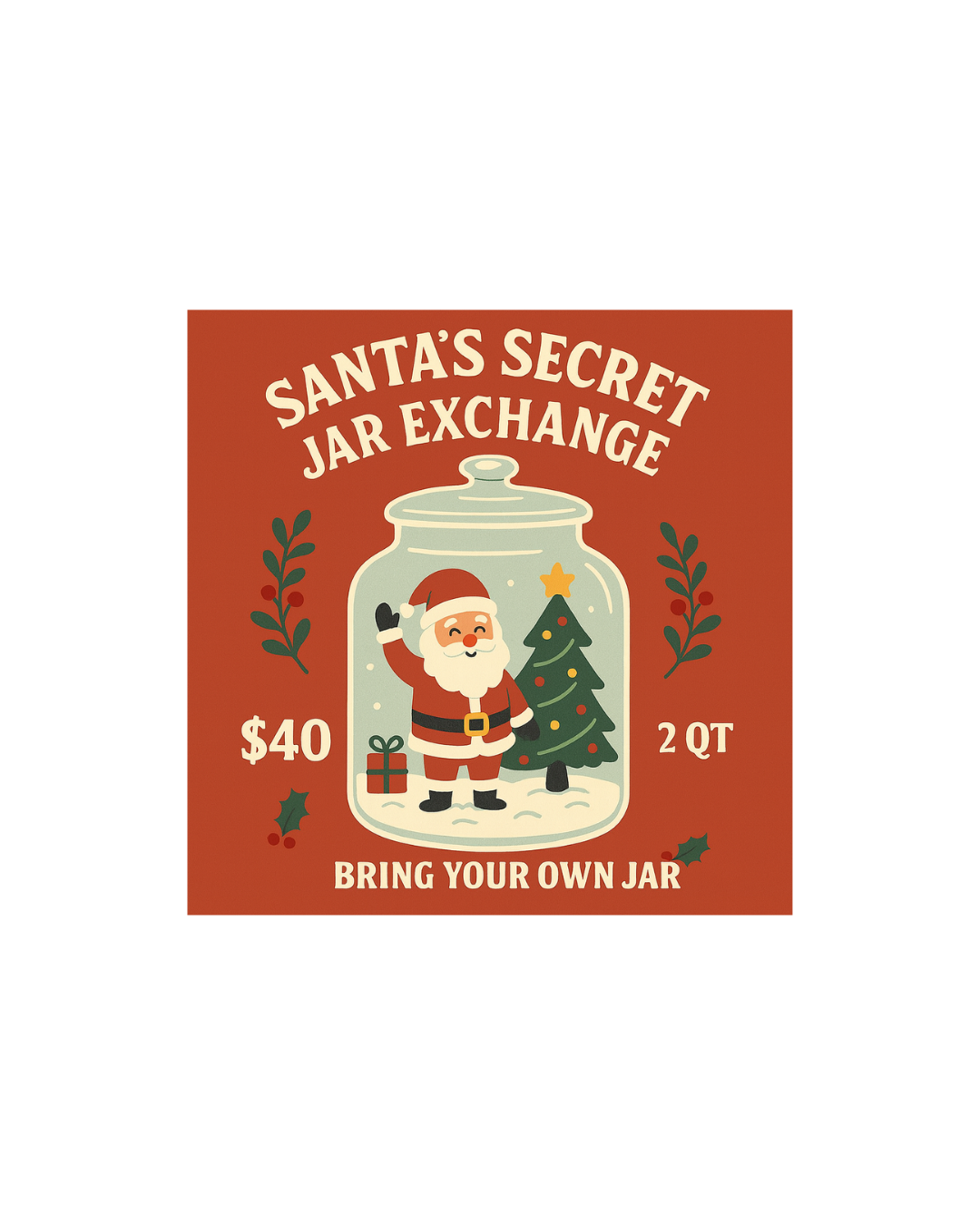 Santa's Secret Jar Exchange