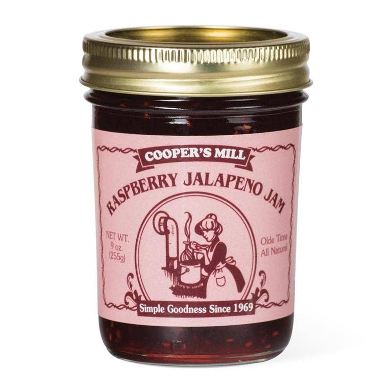 Raspberry Jalapeno Jam - Half Pint