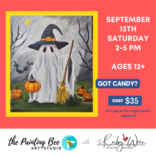 Got Candy? with The Painting Bee Acrylic on Canvas Workshop, September 13th, 2-5pm