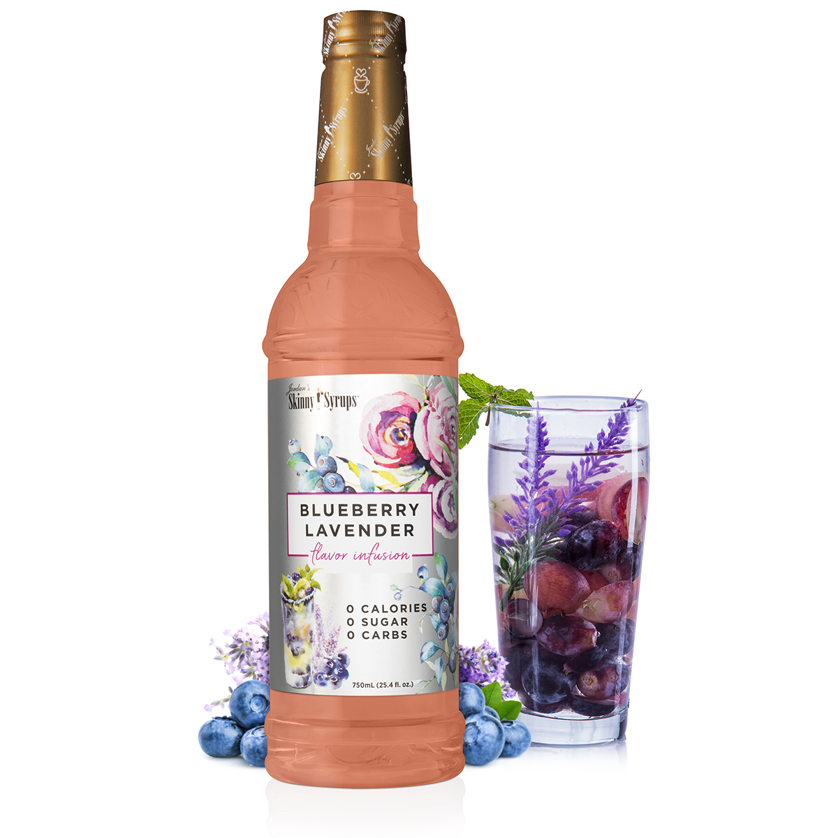 Blueberry Lavender Flavor Infusion Syrup