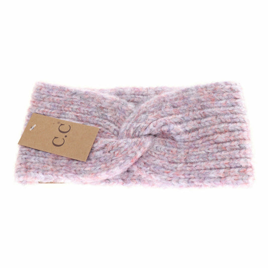 Soft Ribbed Head Wrap HW2074: Cotton Candy Multi